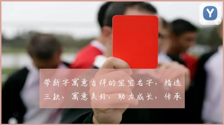 带新字寓意吉祥的宝宝名字，精选三款，寓意美好，助力成长，传承好运三重奏